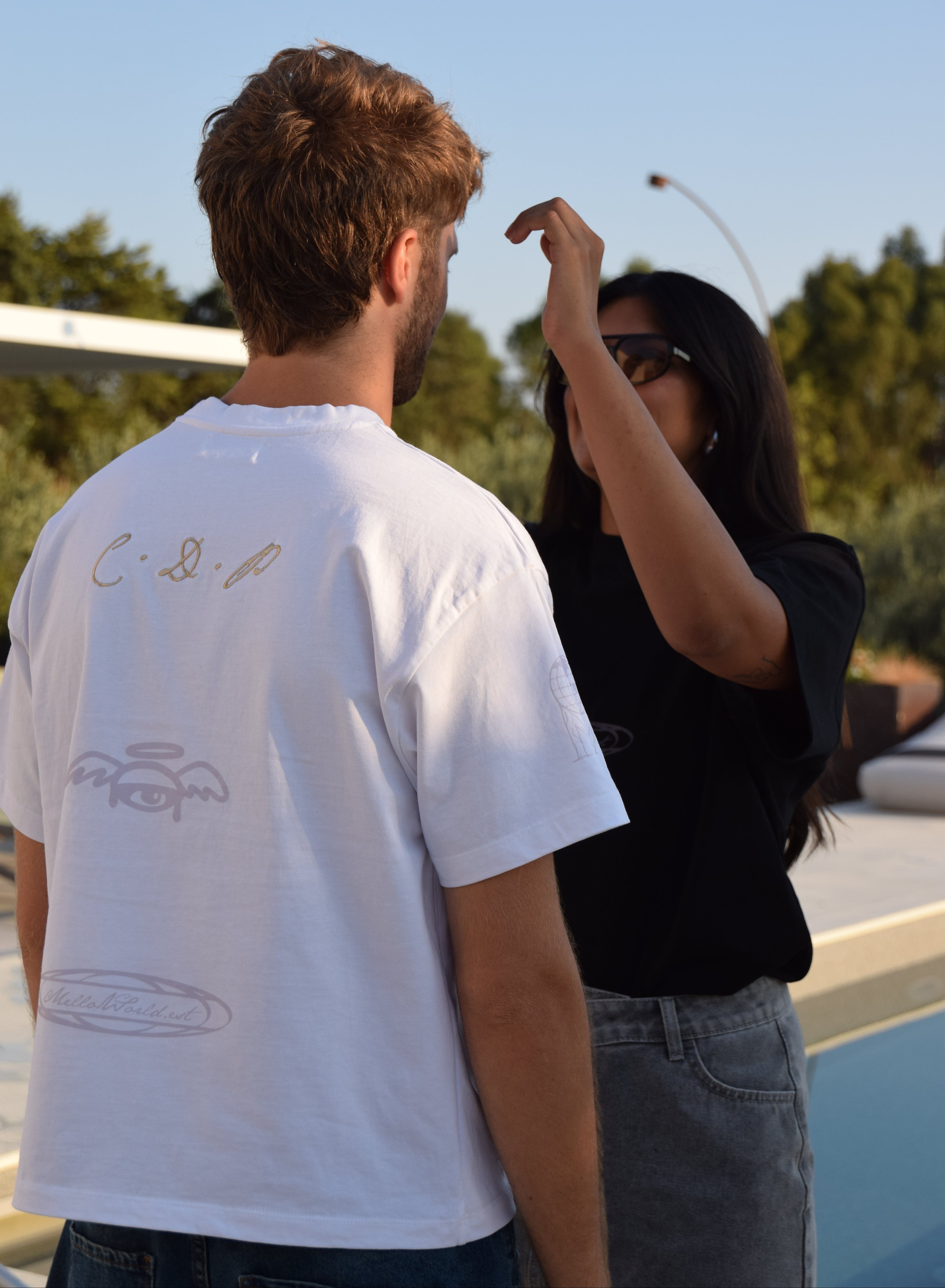 Soft Logos White Tee