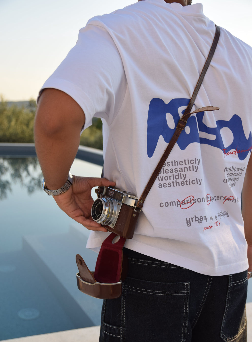 Melting TM White Tee