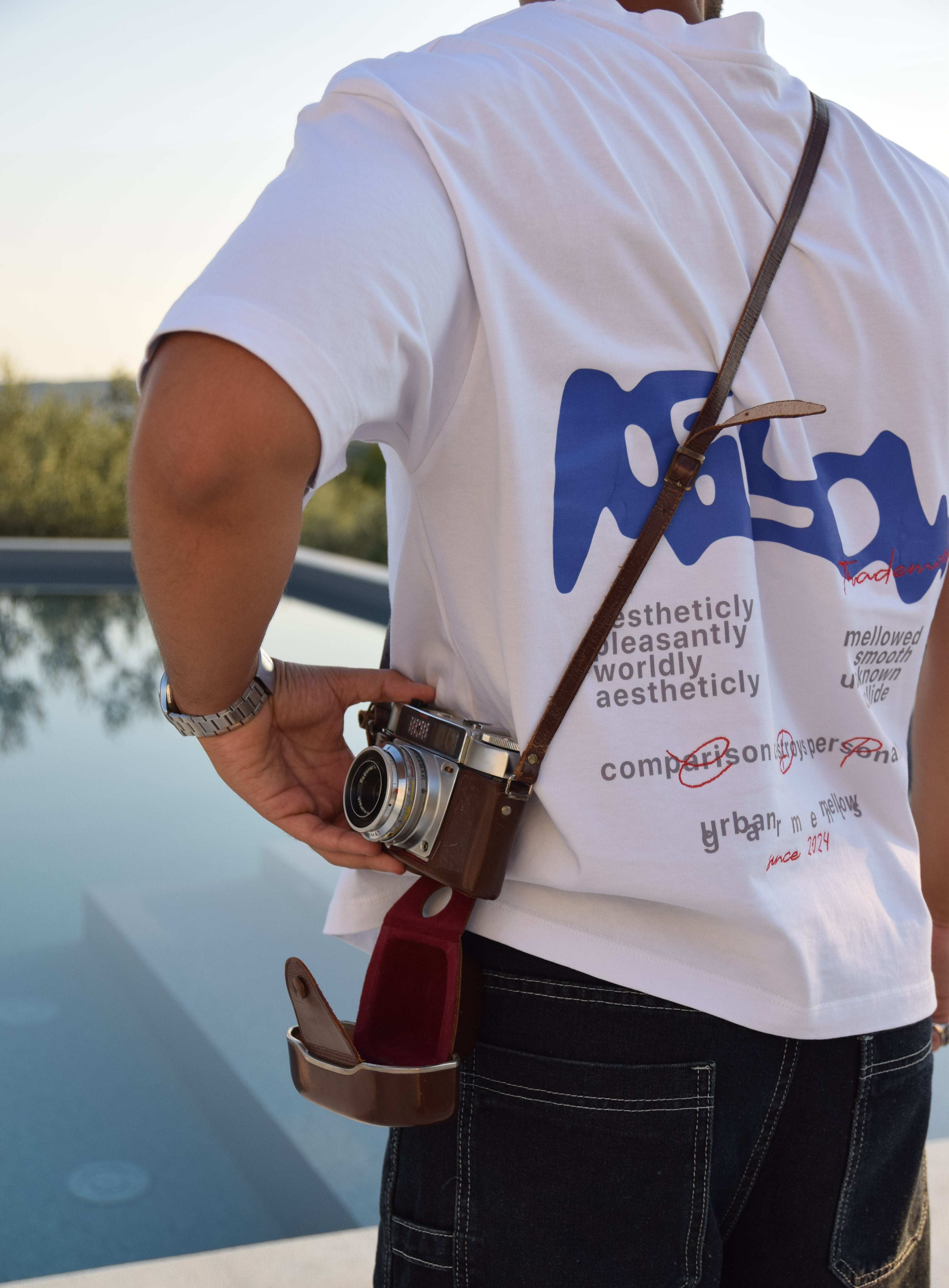 Melting TM White Tee