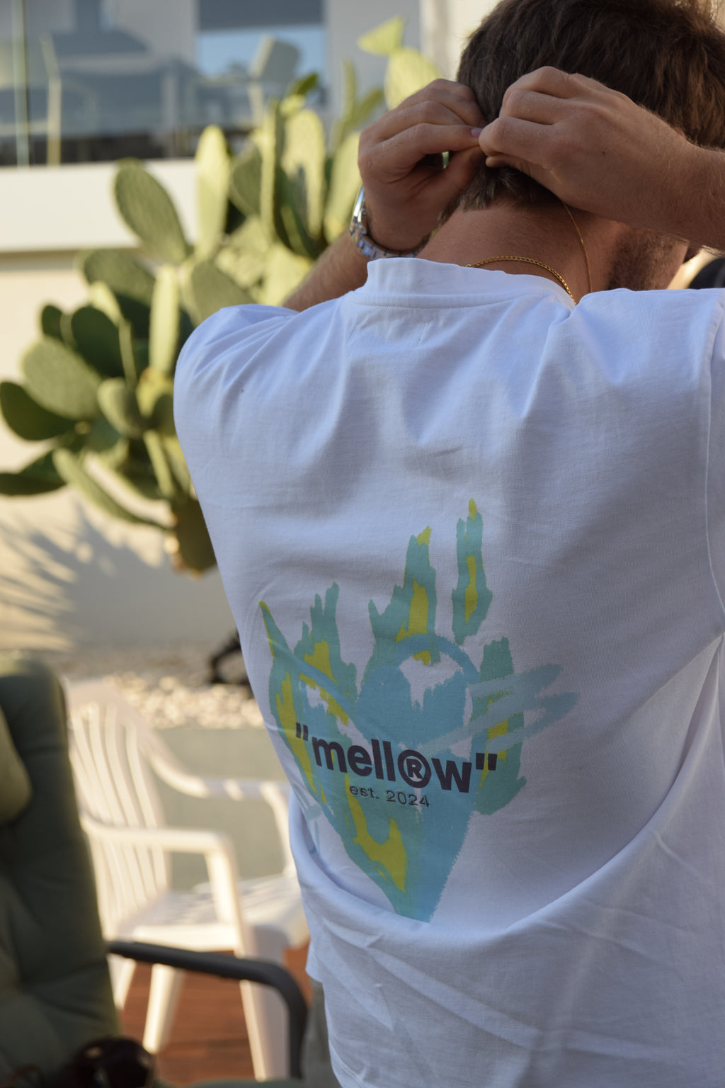 'BurningLove' White Tee