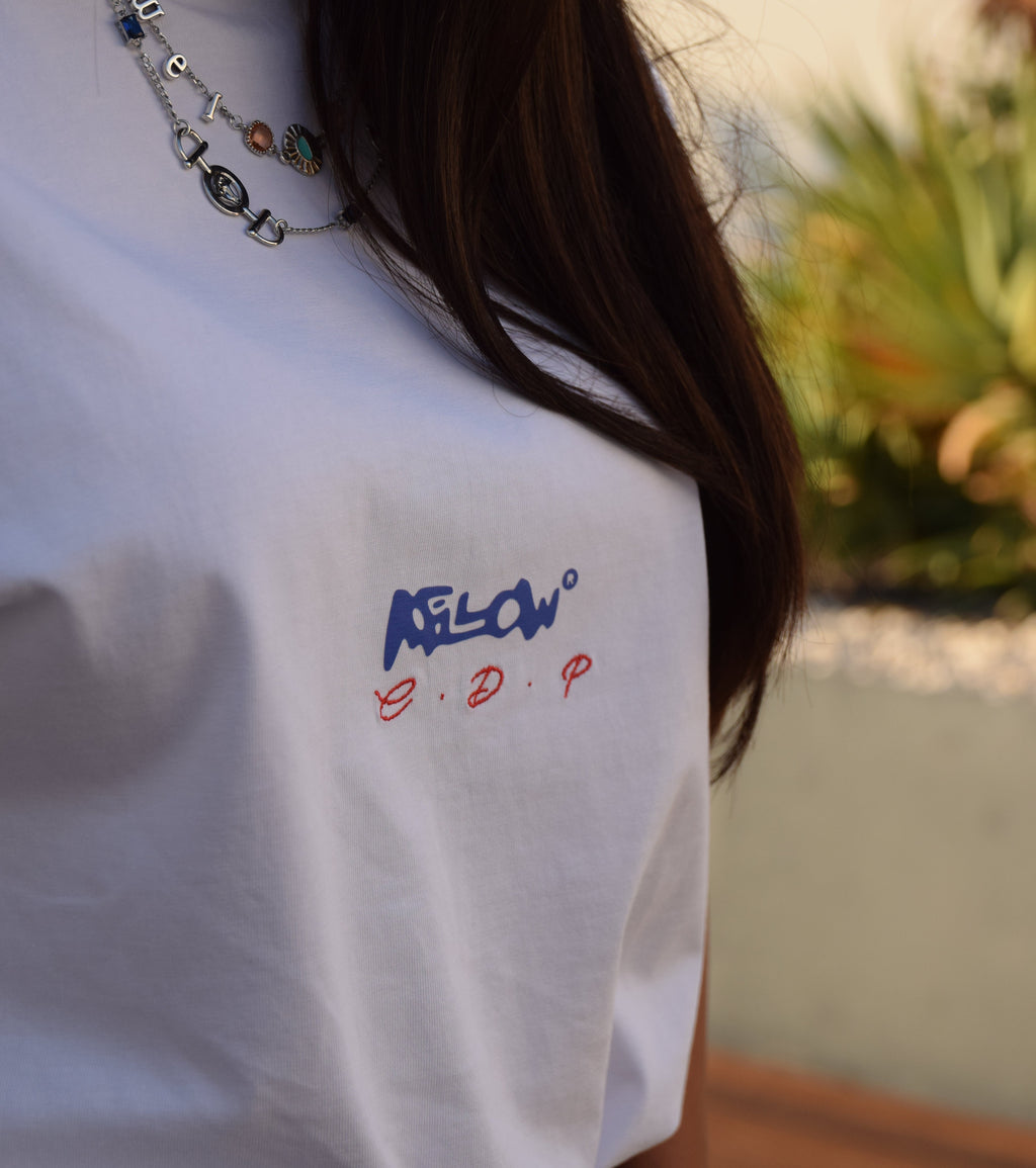 Melting TM White Tee