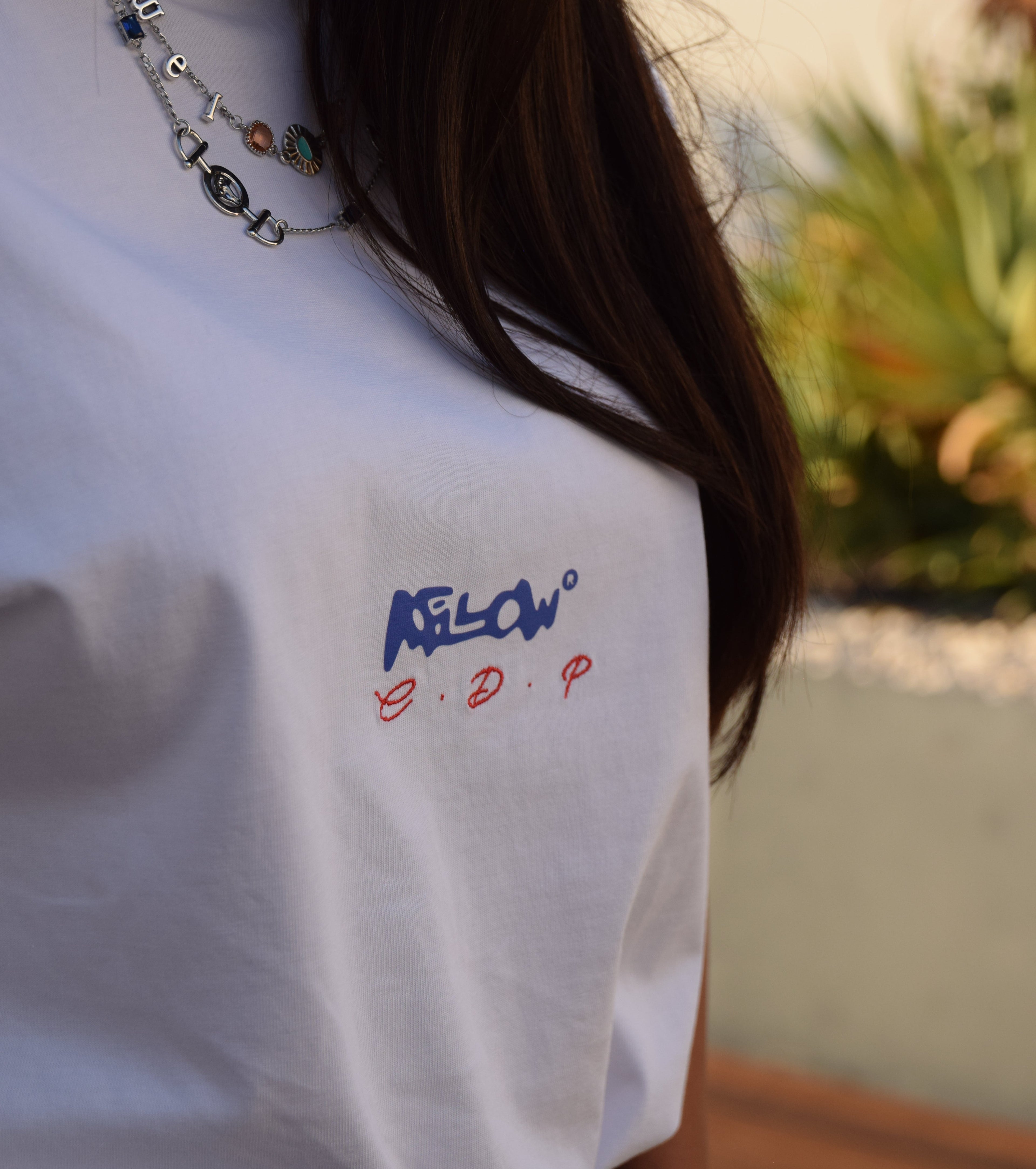 Melting TM White Tee