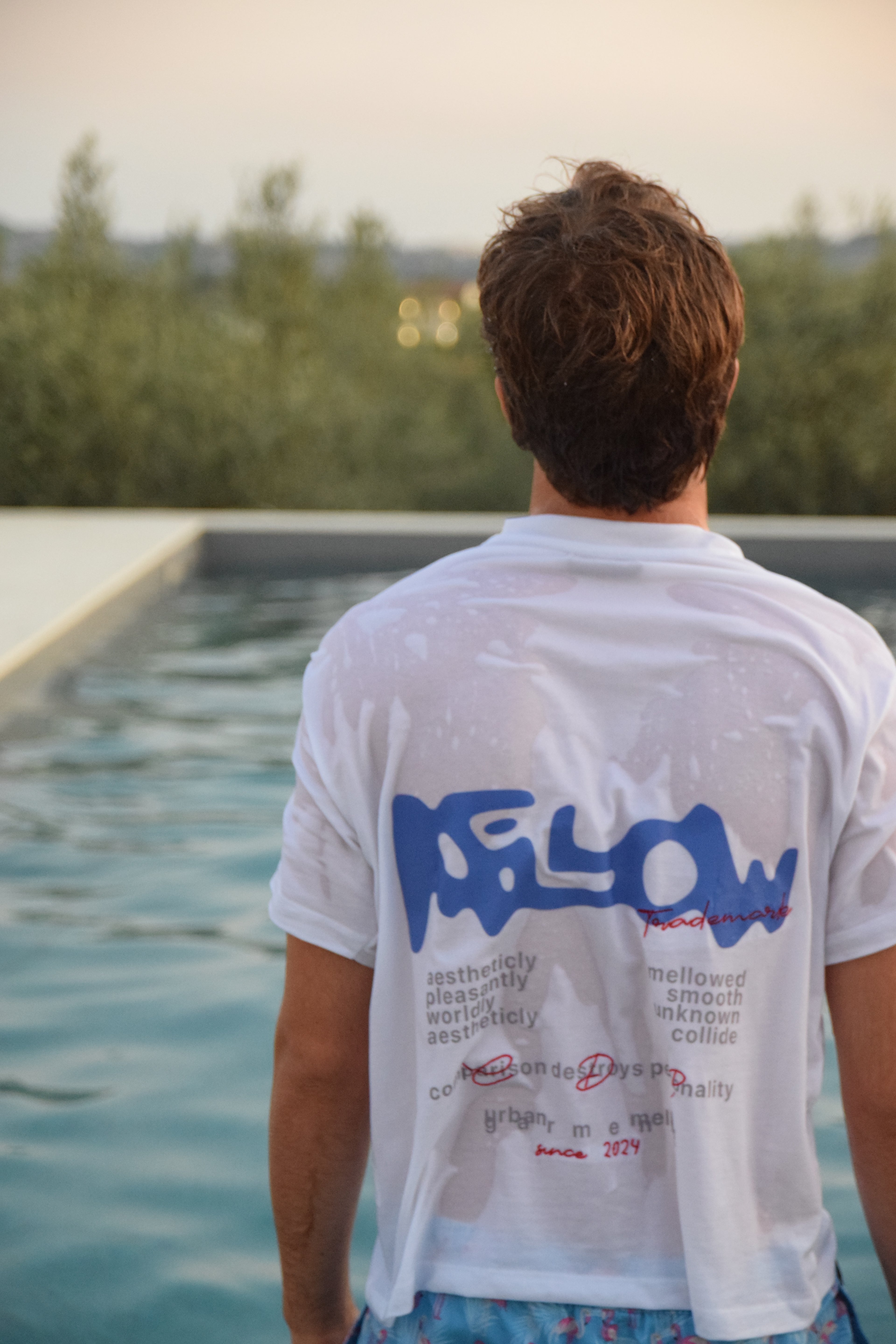 Melting TM White Tee