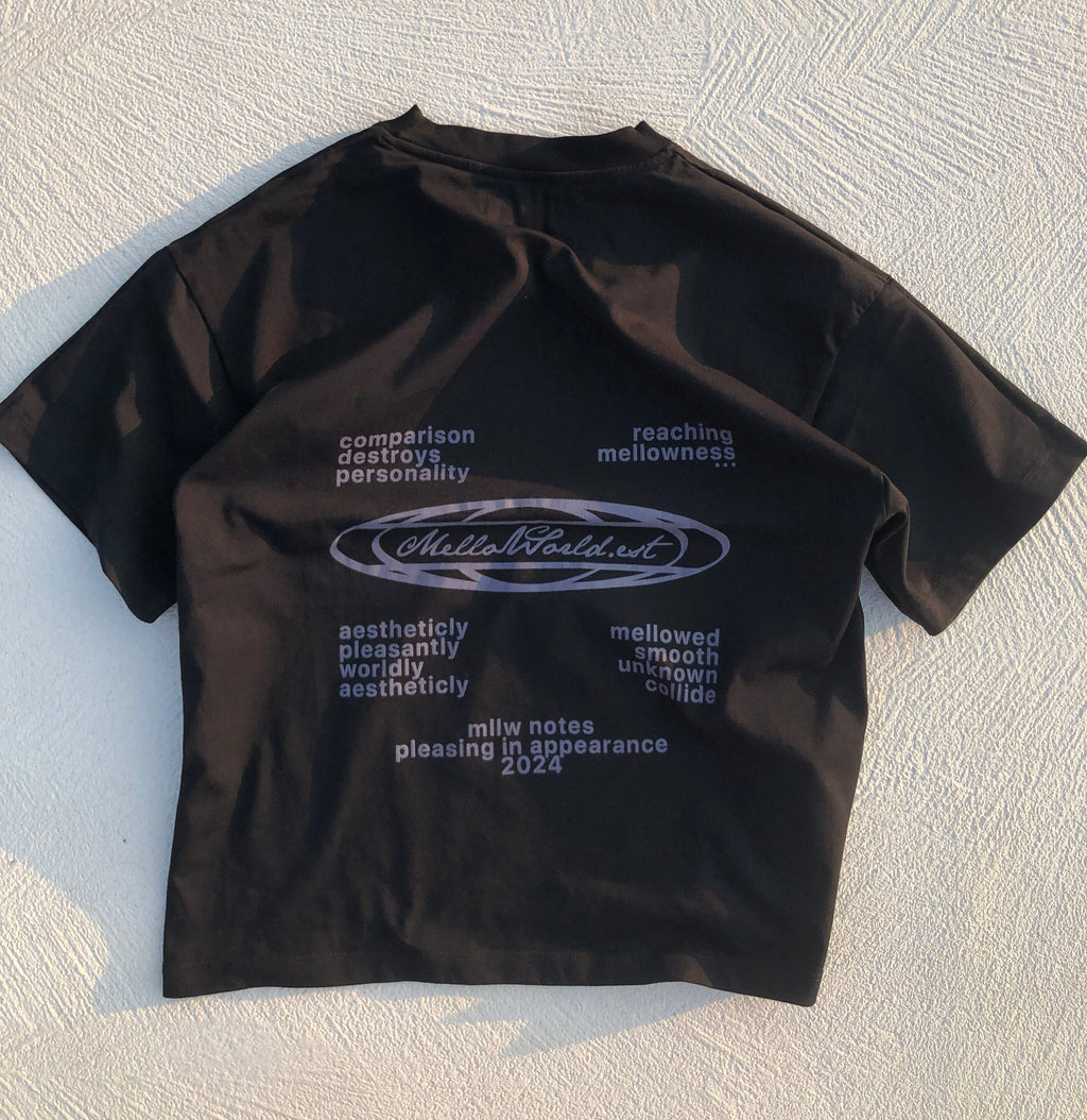 MWorld Planisphere Black Tee