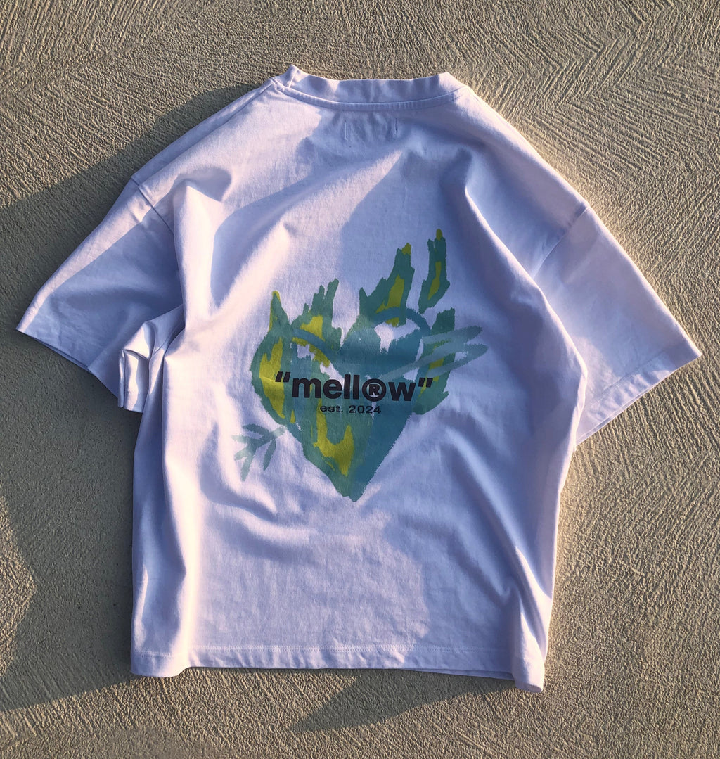 'BurningLove' White Tee