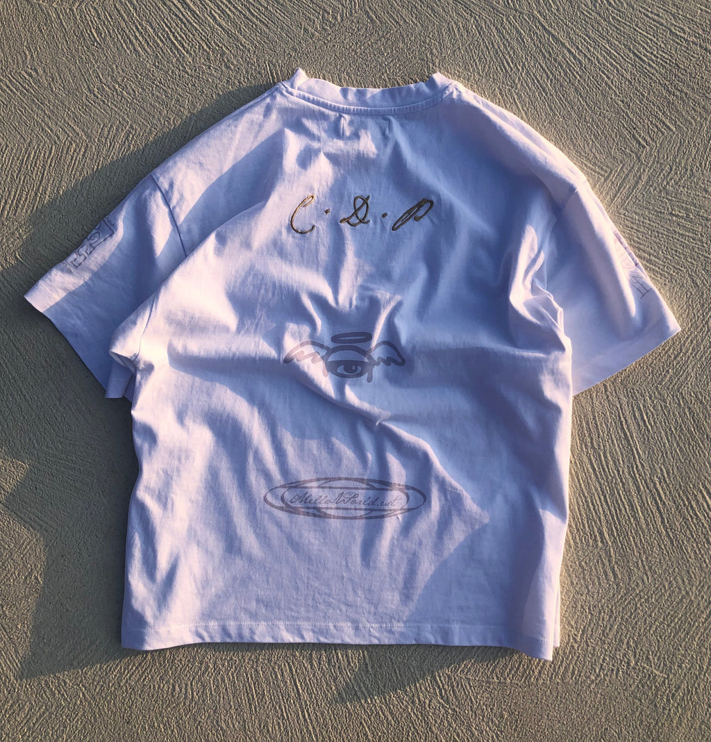 Soft Logos White Tee