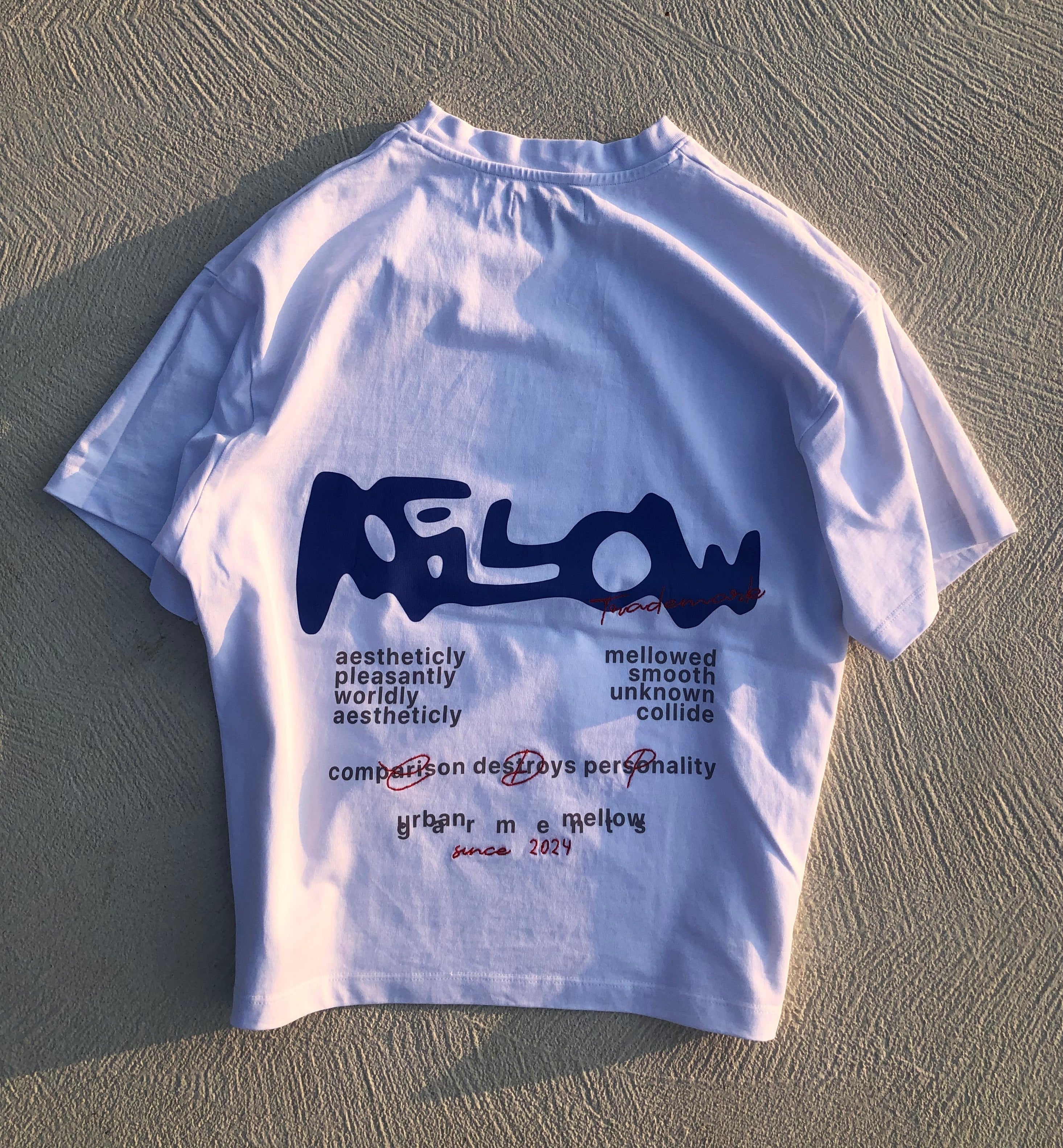 Melting TM White Tee