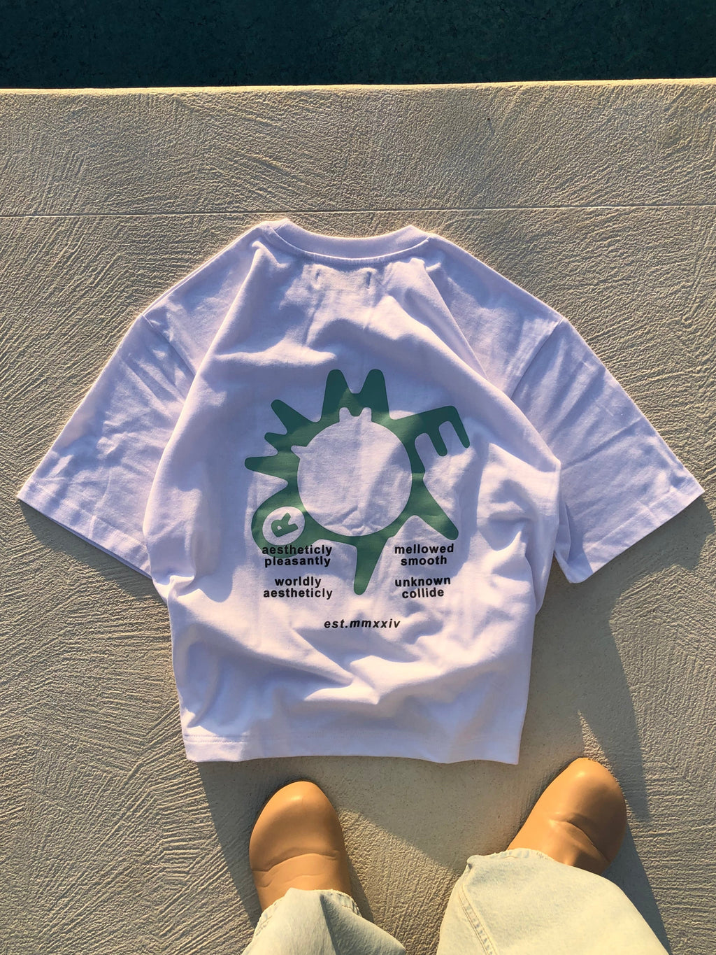 MW Circle White Tee